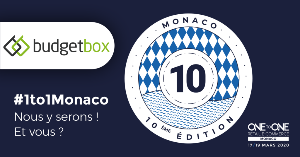 BUDGETBOX PARTICIPE AU ONE TO ONE MONACO 2020