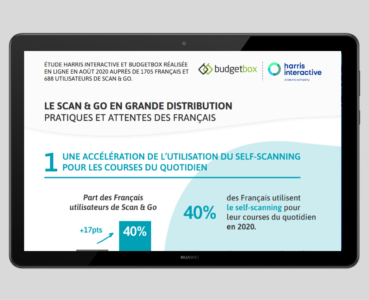 Infographie : le Scan & Go en grande distribution - Étude