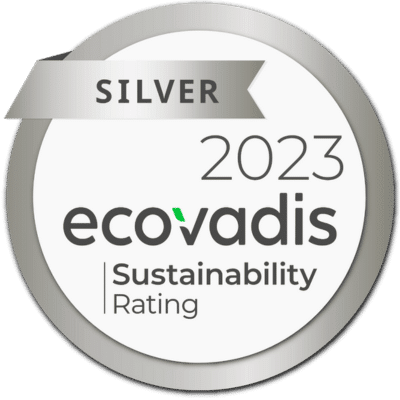 Médaille d'argent Ecovadis 2023